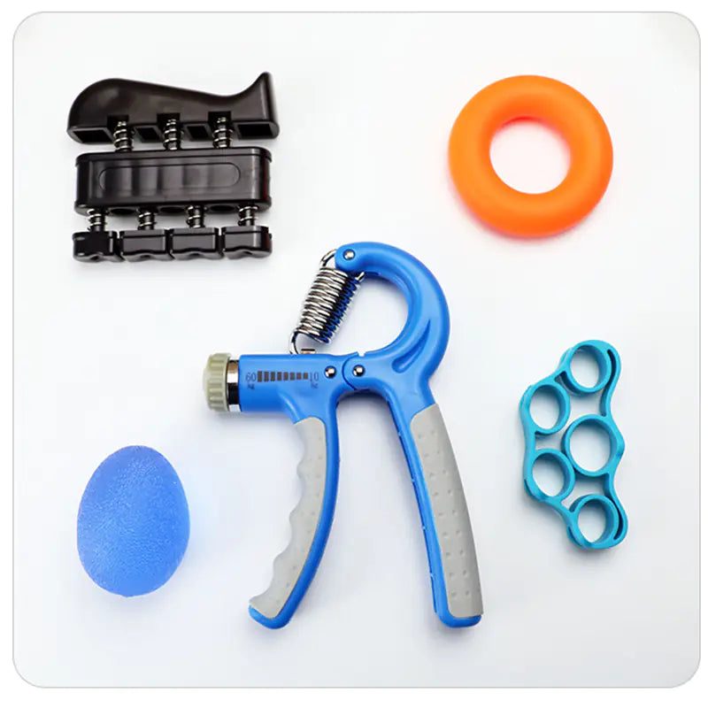 Adjustable Hand Grip Strength Training Set (5 Pieces)