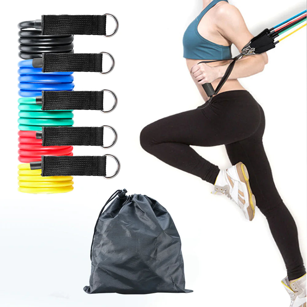 Adjustable Resistance Yoga & Fitness Suspension Rope Set