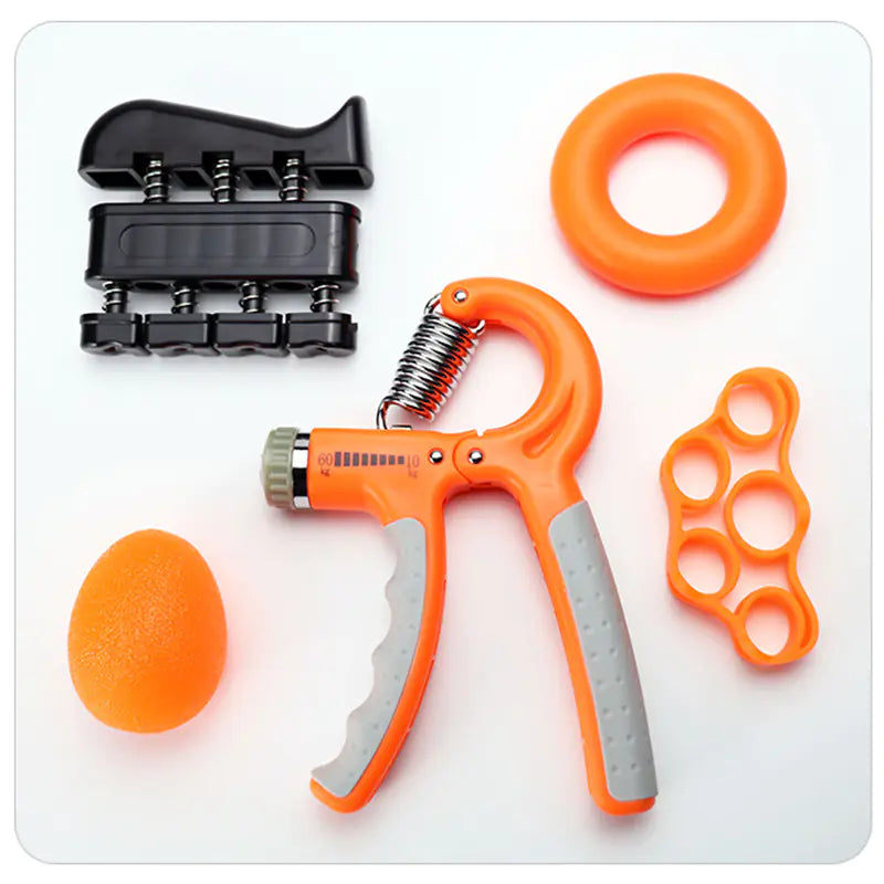 Adjustable Hand Grip Strength Training Set (5 Pieces)