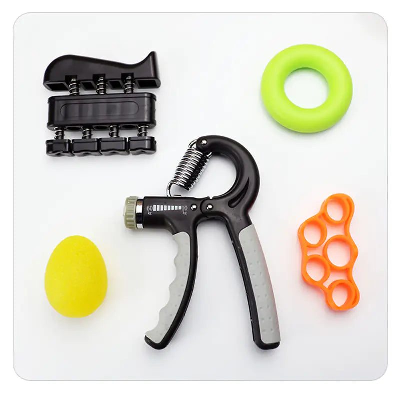 Adjustable Hand Grip Strength Training Set (5 Pieces)